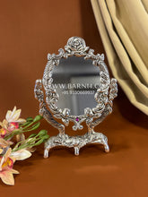 Flower Design Table Mirror