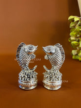 Pure Silver Fish Pair