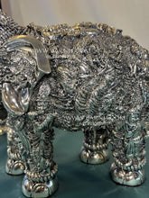 Pure Silver Radha Krishna Elephant Pair