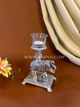 Elephant Glass Candle Holder