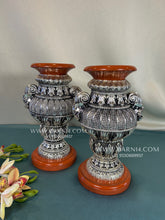 Pure Silver Imperial Flower Vase
