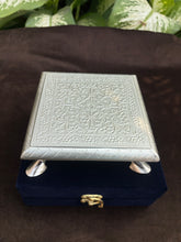 Mini Silver Sheet Chowki