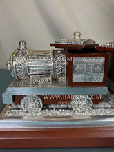 Pure Silver Pebble Path Train