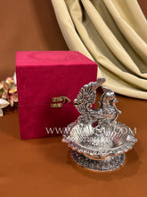 Peacock with Round Diya Base