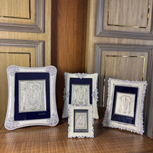 Pure Silver Balaji Pearl Frame Idol