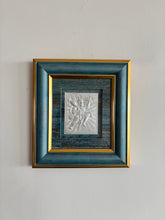 Pure Silver Hanuman Gold Border Frame Idol