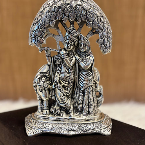 Kadamba Radha Krishna Cow Idol