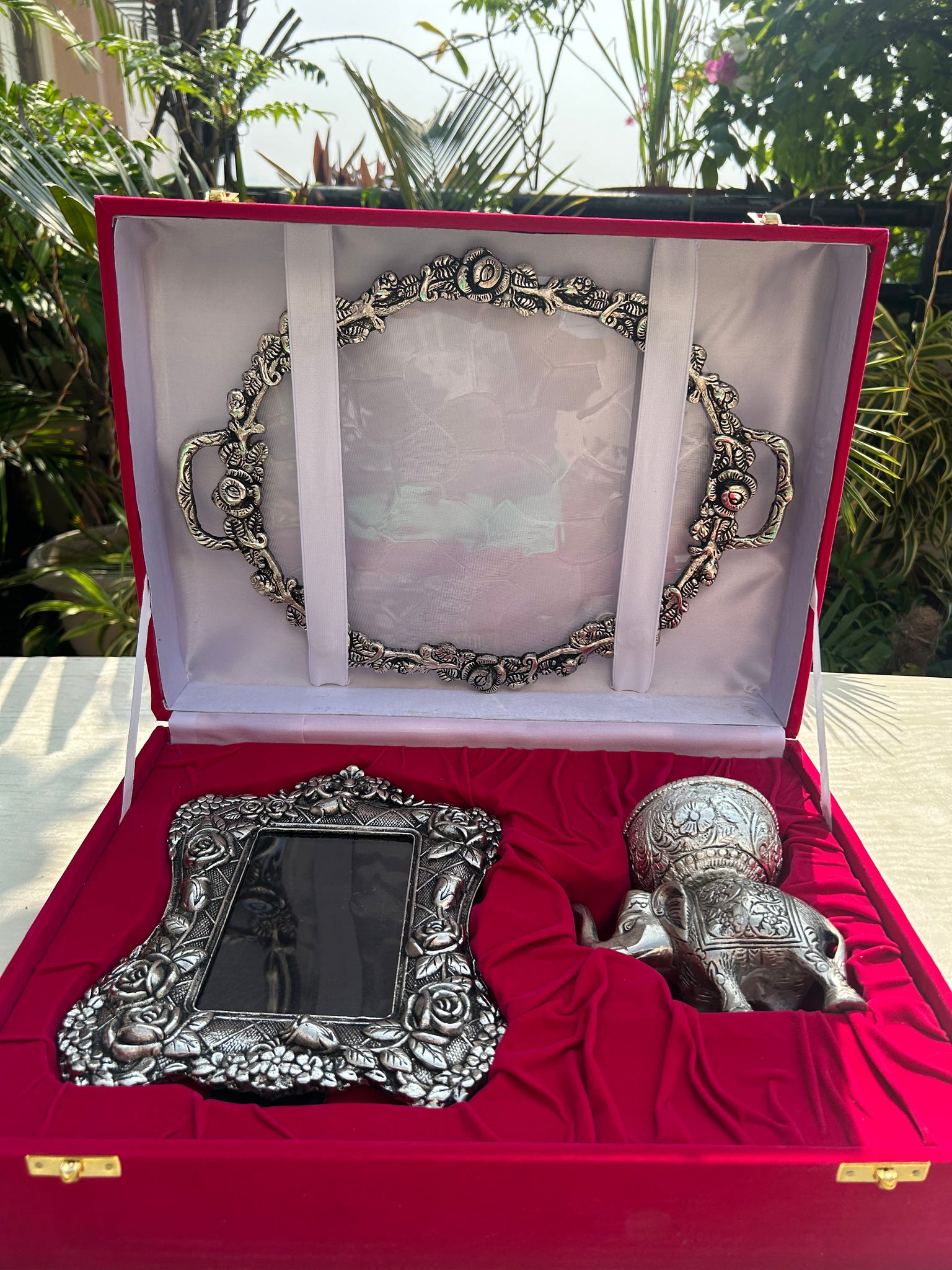 Tray, Rose and Elephant Bundle