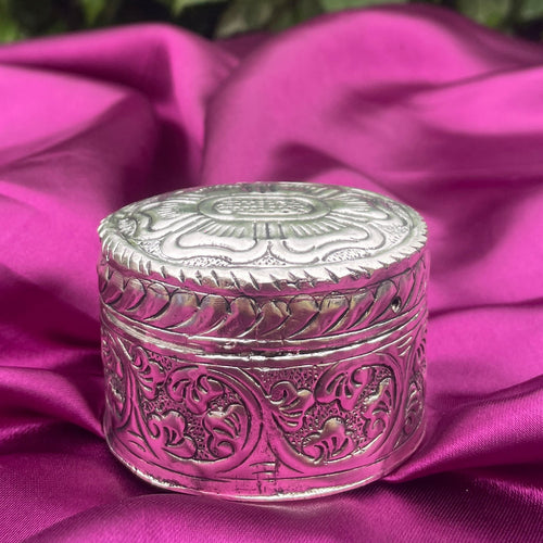 Oval Floral Design Box