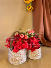 Leather Handle Basket