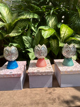 Lotus Tealight with Resin Base