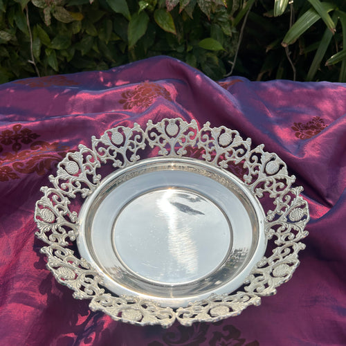 Charger Bowl with Royal Border