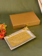 Golden Marble Tray