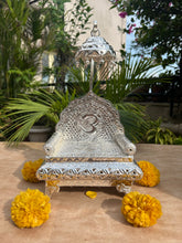 Silver Plated Singhasan- Rectangle