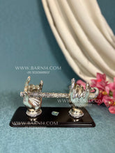 Pure Silver Krishna Basuri Stand