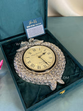 Pure Silver Swan Clock