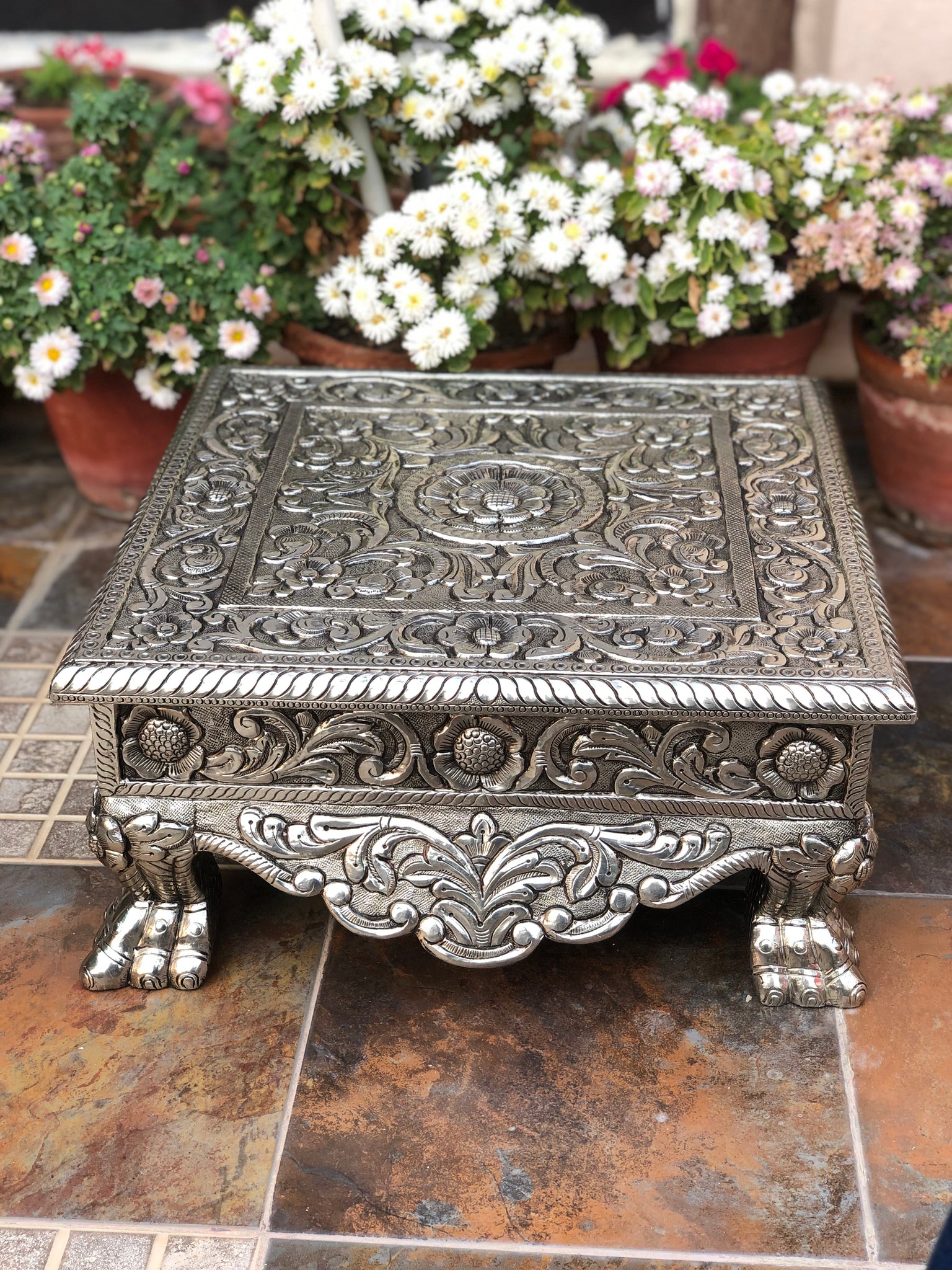 Silver Wedding Chowki