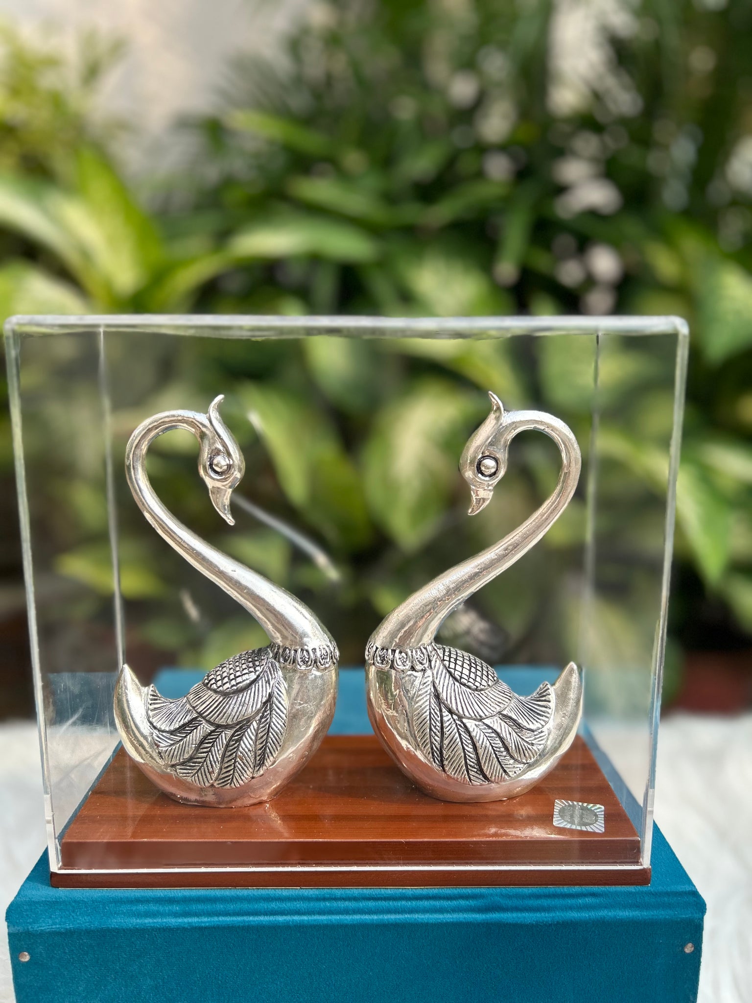 Pure Silver Swan in Box