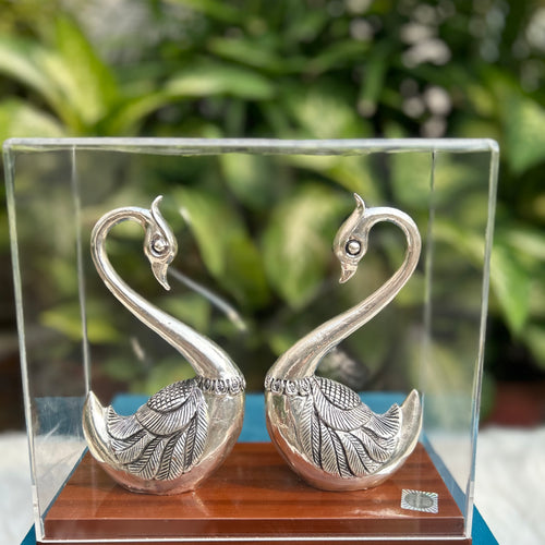 Pure Silver Swan in Box