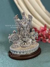 Pure Silver Balaji Shankh Chakra Idol