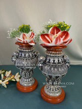 Pure Silver Imperial Flower Vase