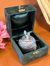 Peacock Ornamental Box- Round