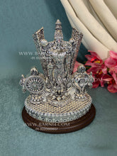 Pure Silver Balaji Shankh Chakra Idol
