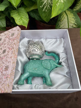 Elephant Resin Candle Holder