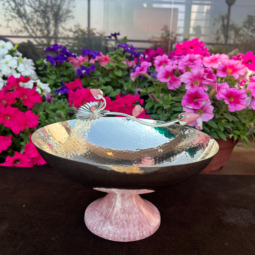 Tulip Love Bird Resin Bowl