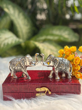 Miniature Elephant Pair