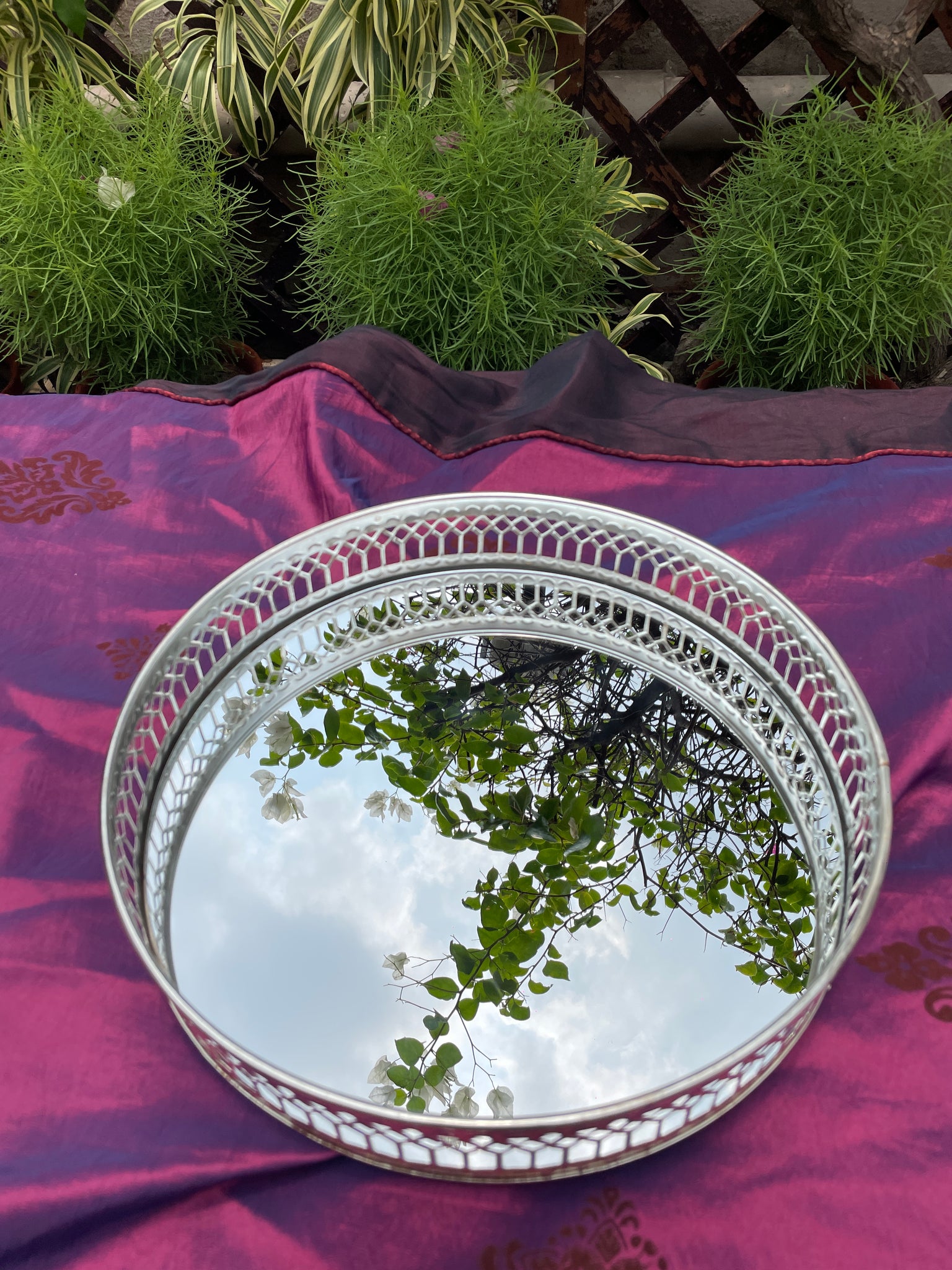 Mirror Tray - Round