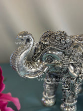 Pure Silver Radha Krishna Elephant Pair