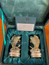 Pure Silver Fish Pair