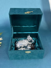 Pure silver Nandi calf idol for mandir and gifting