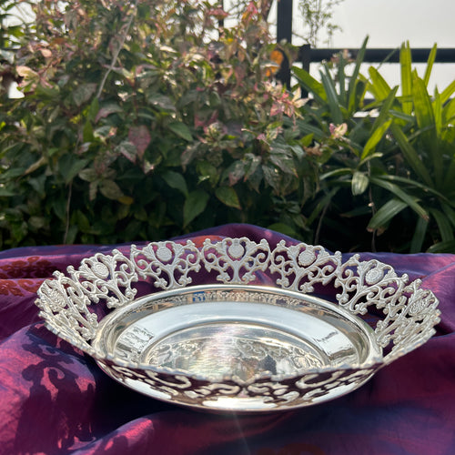 Charger Bowl with Royal Border