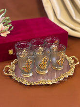 Mehmaan Nawazi Set of 6- Gold