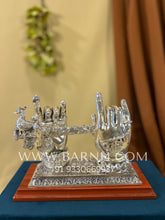 Pure Silver Radha Krishna Basuri Stand