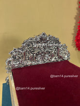 Pure Silver Royal Mayur Bed