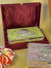 Enamel Peacock Dry Fruit Box