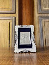 Pure Silver Shiv Pariwar Pearl Frame Idol