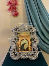 Pure Silver Mayur Pushp Photoframe