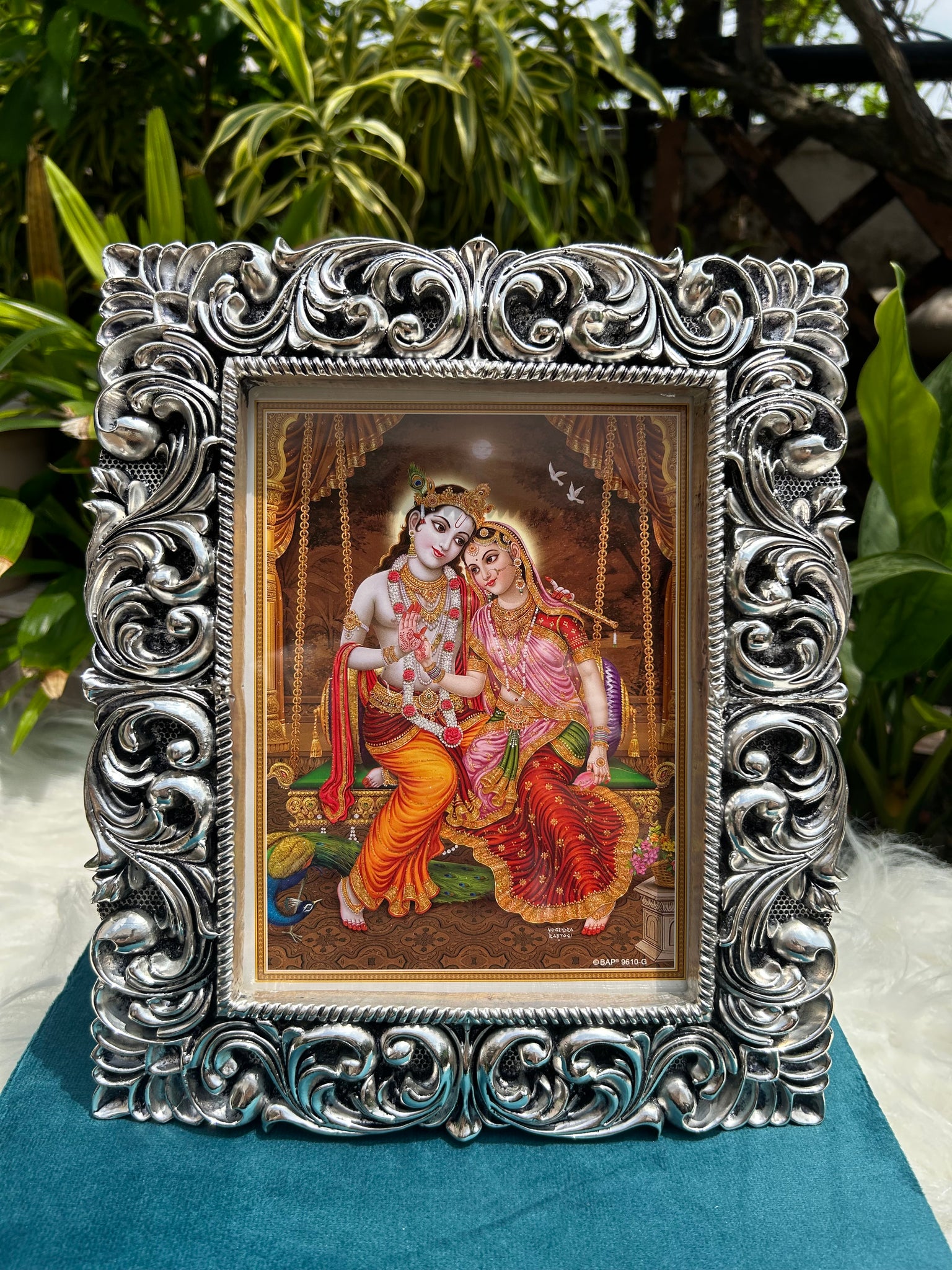 Pure Silver Royal Border Frame