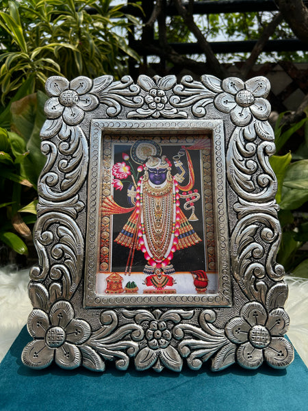 Frame Bunga Silver Pure Silver Floral Design Frame - Barn 14
