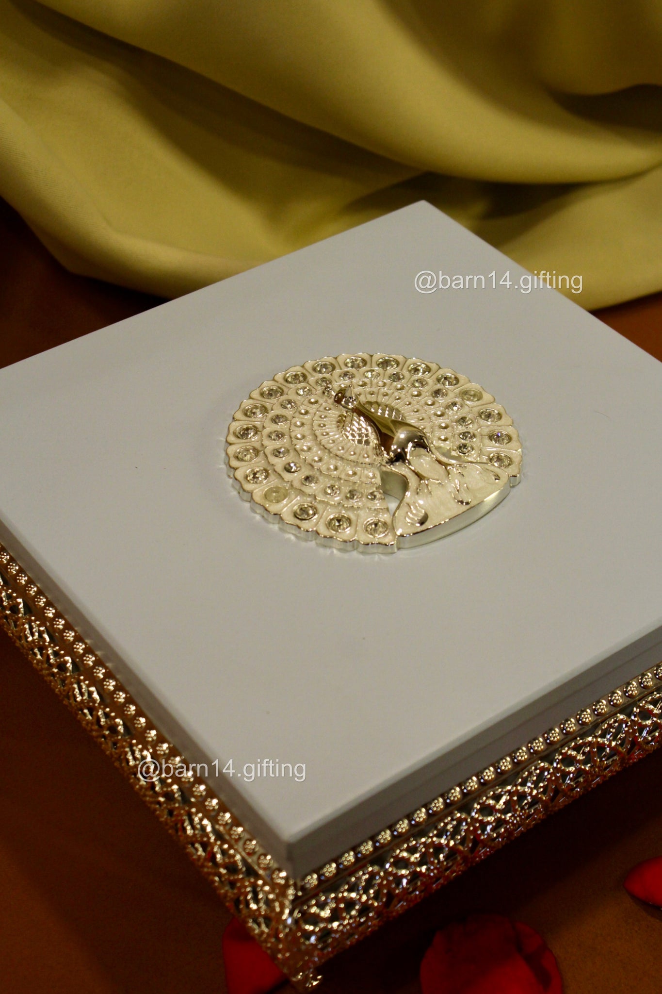 Enamel Classic Square Dry Fruit Box