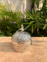 Fine Carved Peacock Ornamental Box