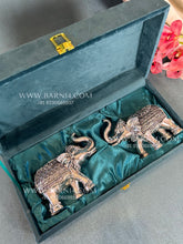 Pure Silver Gajraj Elephant Pair