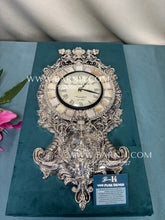 Pure Silver Mother of Pearl Clock