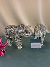 Pure Silver Radha Krishna Elephant Pair