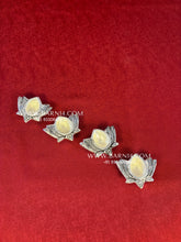 Lotus Diya Silver (Pack of 4)