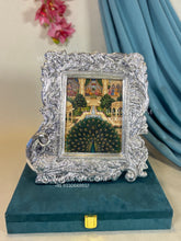 Pure Silver Peacock Design Frame